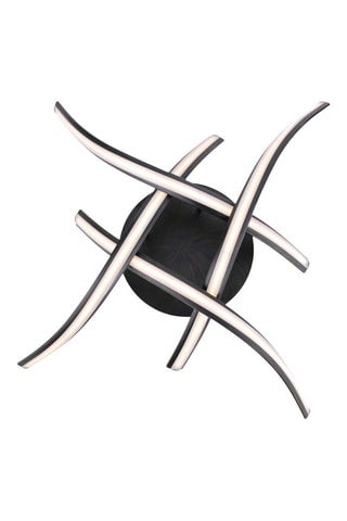 Ledplafondlamp Linda - Bruin - 4 x 3 W