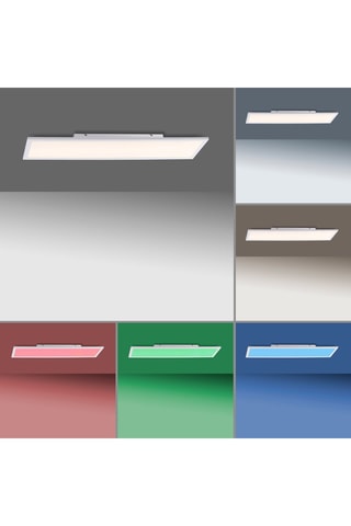 Plafonnier LED connecté Lolasmart - Flat - Blanc - 24 W