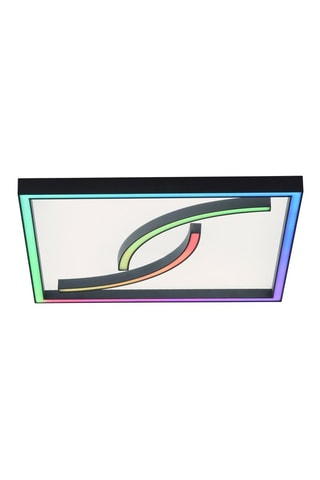 Plafoniera LED Serpent - Argentato - 15 + 7 W