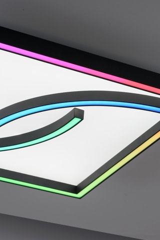 Plafoniera LED Serpent - Argentato - 15 + 7 W