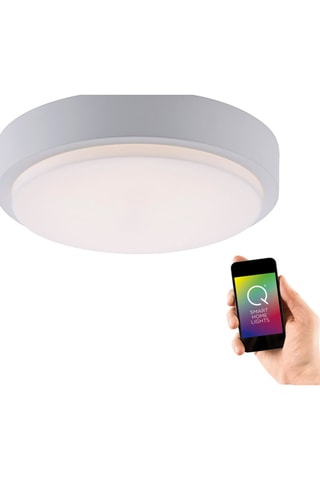 Plafoniera LED Q-Lenny - Bianco - 18 W