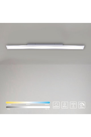 Plafonnier LED Flag - Argenté - 25 W