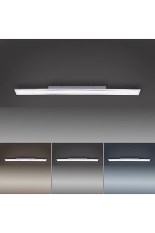 Plafonnier LED Flag - Argenté - 25 W