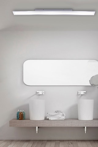 Plafonnier LED Flag - Argenté - 25 W