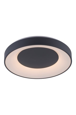 Ledplafondlamp connecté Lolasmart-Anika - Antraciet - 26,5 W