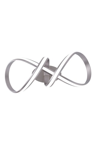 Ledplafondlamp Lolasmart-MELINDA - Zilverkleurig - 28 W