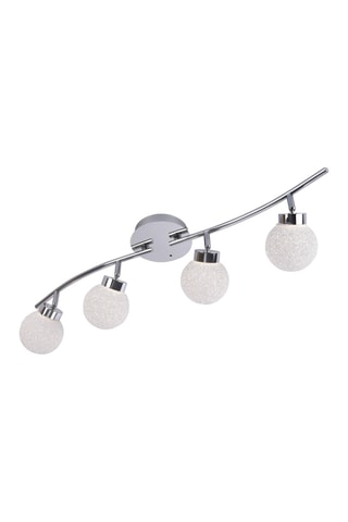Ledplafondlamp Miko - Zilverkleurig - 4 x 3 W