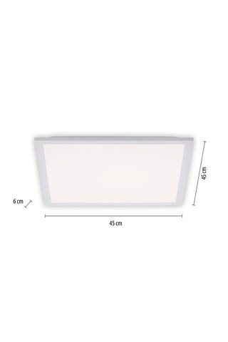 Plafoniera LED Flat - Bianco - 17/5 W