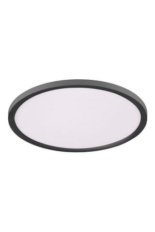 Plafoniera LED Flat - Nero - 20 W
