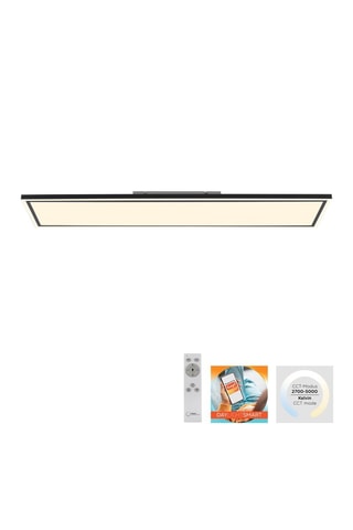 Plafonnier LED Edging-Smart - Noir - 54 W