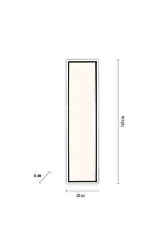 Plafonnier LED Edging-Smart - Noir - 54 W