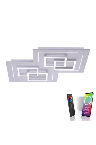 Plafoniera LED Q-Linea - Argentato - 10/2,5 W