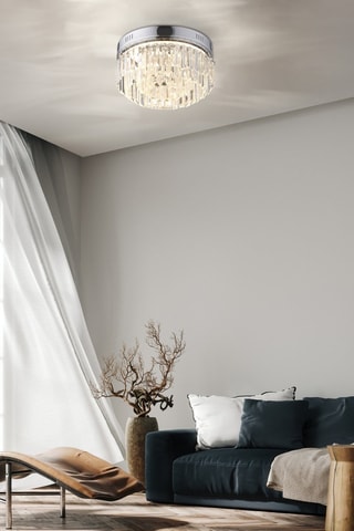 Plafoniera LED Krista - Argentato - 29 W