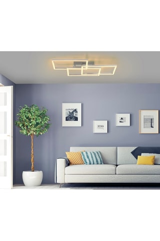 Plafonnier LED Q-inigo - Blanc - 3 x 28 W