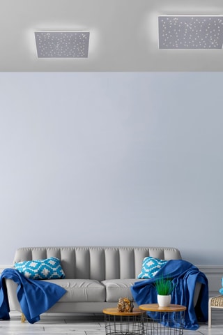 Plafoniera LED Q-Nightsky - Grigio - 50 W