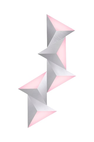 Smart ledwandlamp Q-Tetra - Wit - 6 W