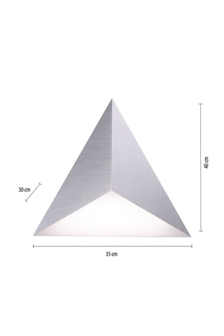 Smart ledwandlamp Q-Tetra - Wit - 6 W