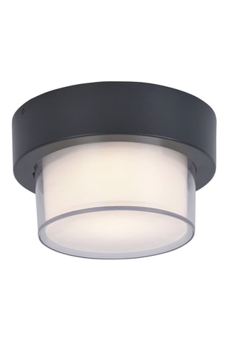 Ledwandlamp Q-Erik - Antraciet - 8 W