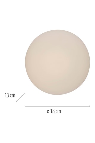 Ledwandlamp Olaf - Grijs - 5 W