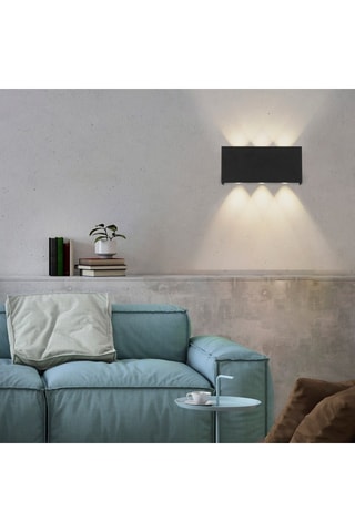 Ledwandlamp Ls-Carla - Antraciet - 6 x 1,75 W