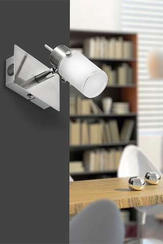 Ledwandlamp Max Led - Zilverkleurig - 4 W