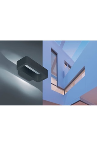 Ledwandlamp voor Buiten Hendrik Antraciet