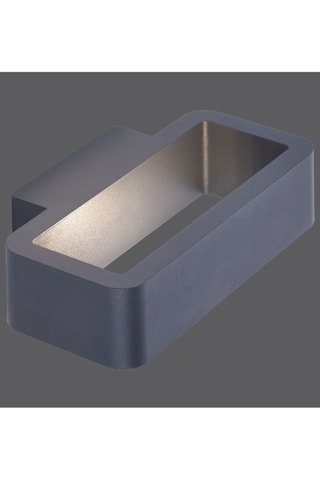 Ledwandlamp voor Buiten Hendrik Antraciet