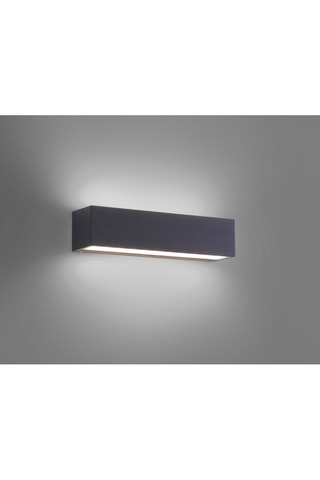 Ledwandlamp Robert Antraciet