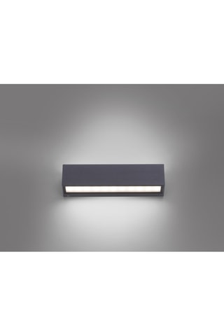 Ledwandlamp Robert Antraciet