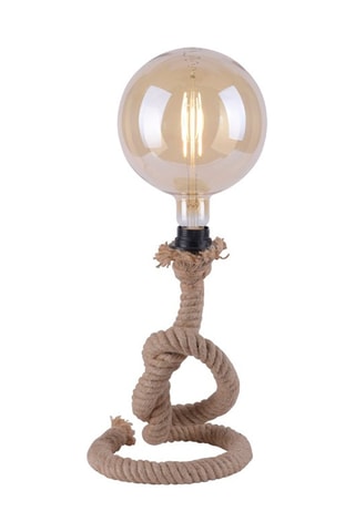 Tafellamp Rope Bruin