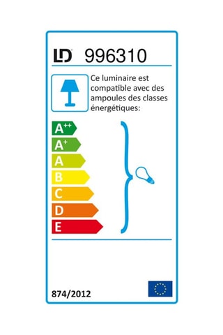Tafellamp Rope Bruin