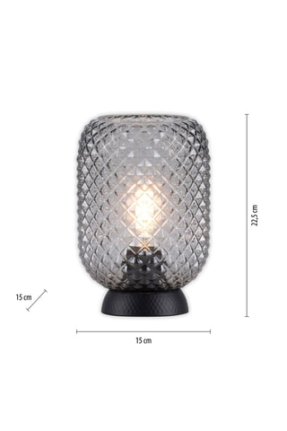 Ledtafellamp Reishi - Zwart - 40 W