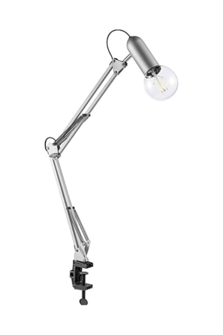 Ledtafellamp Turn me - Zilverkleurig - 60 W