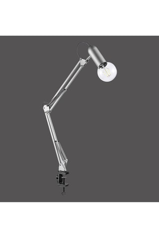 Ledtafellamp Turn me - Zilverkleurig - 60 W