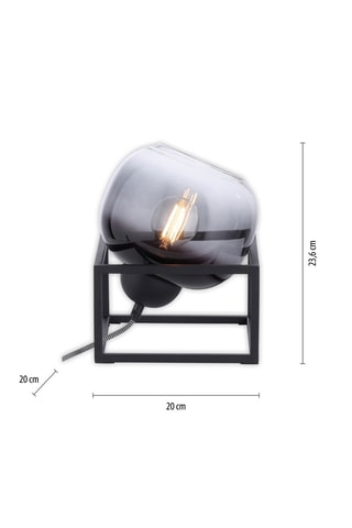 Ledtafellamp Tamea - Zwart - 25 W