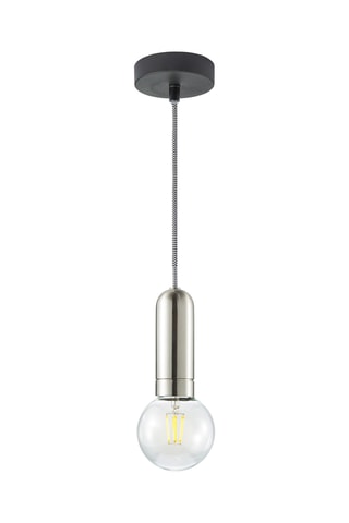 Hanglamp - Zilverkleurig - 60 W
