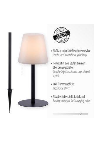 Ledtafellamp - Wit - 2 W