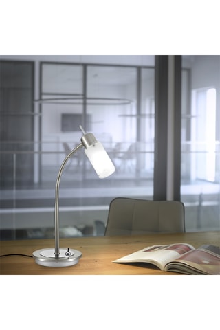 Tafellamp - Zilverkleurig - 4 W