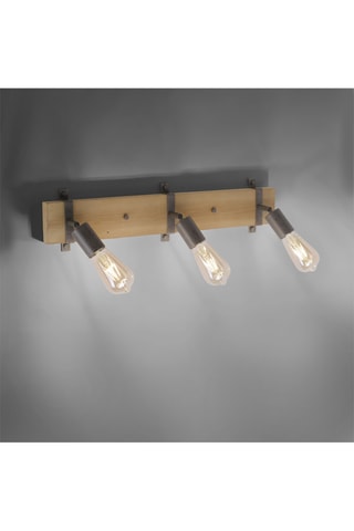 Plafondlamp - Naturel - 3 x 40 W