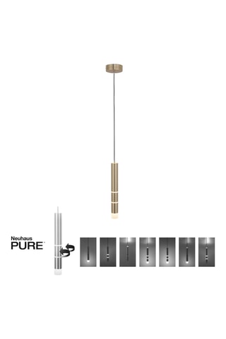 Ledhanglamp - Goudkleurig - 4,5 W