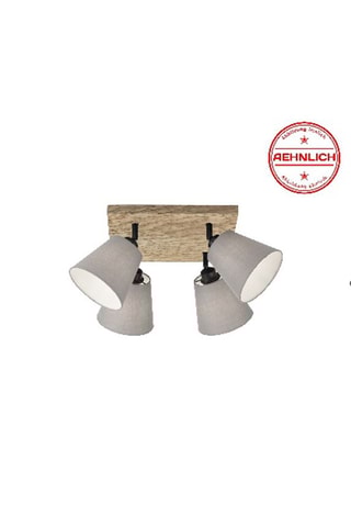 Plafondlamp - Naturel - 4 x 40 W