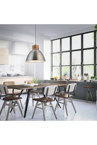 Hanglamp - Grijs - 40 W