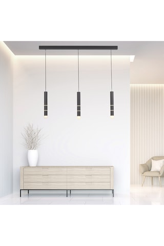 Suspension LED - Noir - 4,5 W et 1,5 W