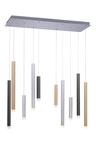 Ledhanglamp - Grijs - 11 x 3,3 W
