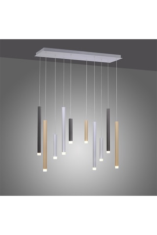 Ledhanglamp - Grijs - 11 x 3,3 W