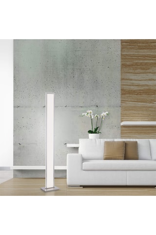 Lampadaire LED - Argenté - 56 W