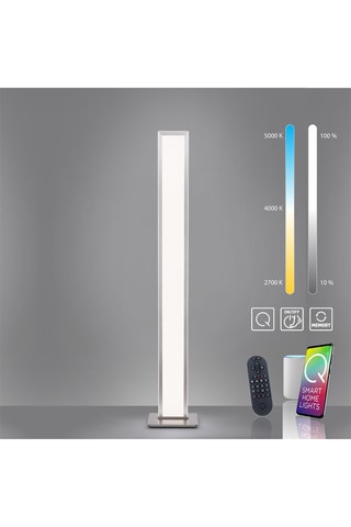 Lampadaire LED - Argenté - 56 W