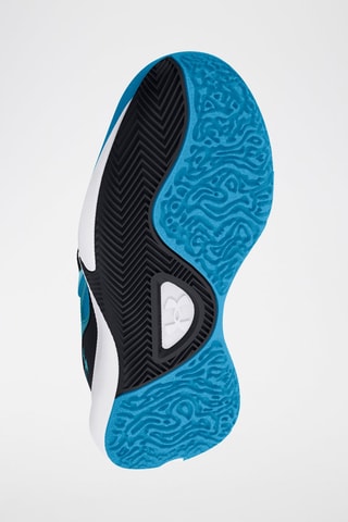 Chaussures de basketball en cuir GS Lockdown 6 - Bleu clair