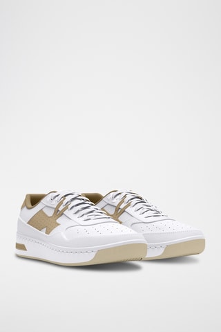 Chaussures d'entrainement en nubuck - Blanc