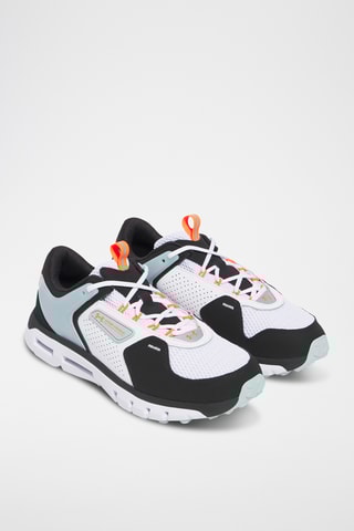 Chaussures de running en cuir - Blanc